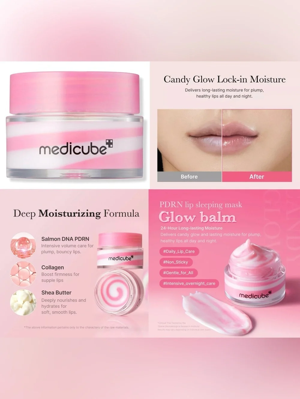 Medicube PDRN Lip Sleeping Mask NIB 10 g / 0.35 oz